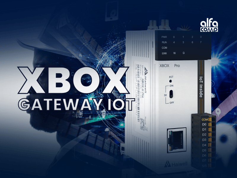 XBOX – Gateway IoT industrial para automação, instrumentação e telemetria