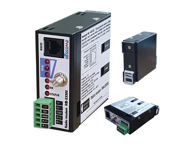 RM-SX900 – Rádio modem Spread Spectrum em 900 MHz