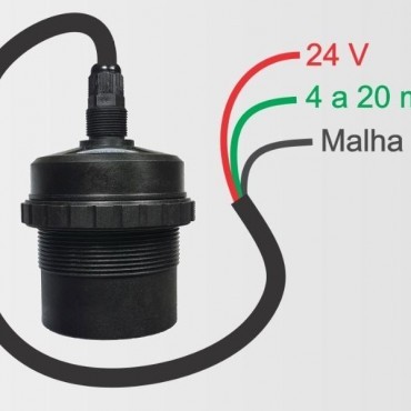 Transmissor ultrassônico de nível - TUN20 em Alegrete