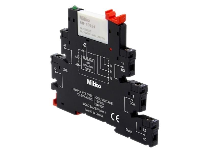 Borne relé 24VCC 6A - RN-U024E