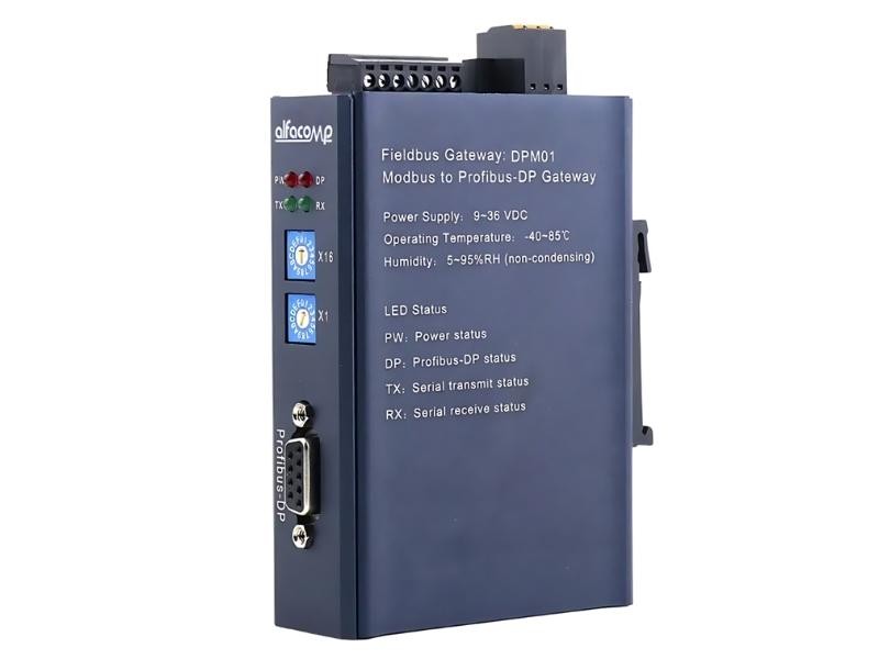 Conversor de Protocolo MODBUS para PROFIBUS – ALFA-DPM01
