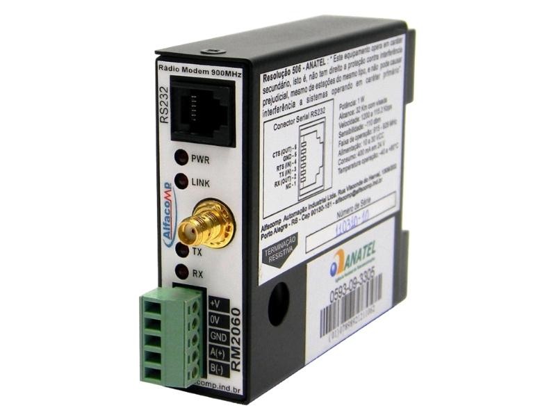 RM2060 – Rádio modem Spread Spectrum em 900 MHz
