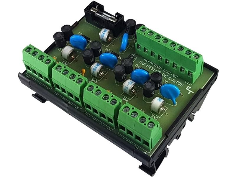 Dispositivo de proteção contra surtos para 4 canais analógicos - SS2702
